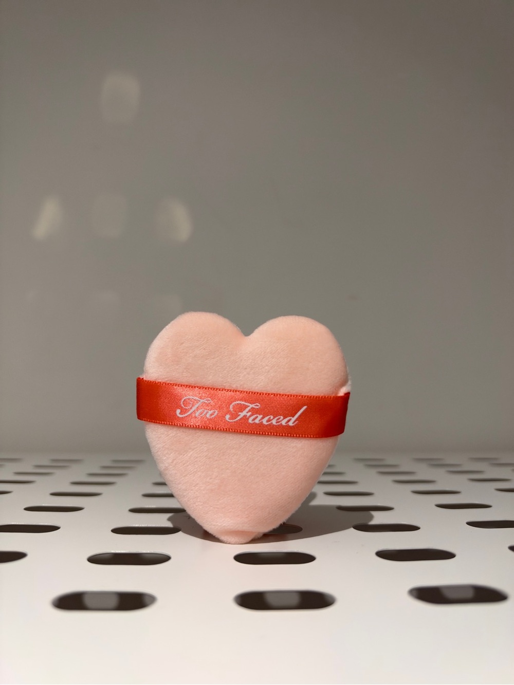 Too Faced Heart Powder Puff